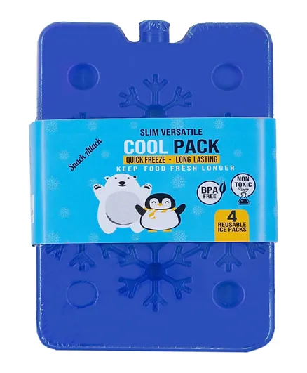 Snack Attack Ice Pack for Lunch Box and Cooler