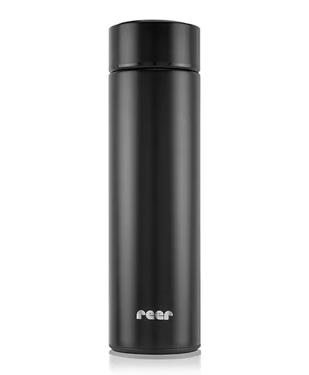 Reer Colour Design Stainless Steel Vacuum Flask 450ml - Black