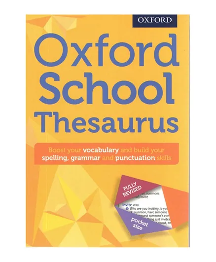Oxford School Thesaurus - English