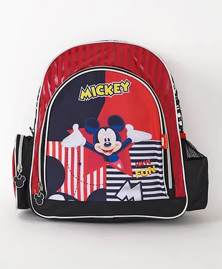 Mickey Mouse Red Backpack - 14 Inches