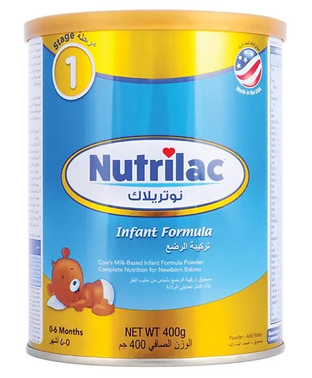 Nutrilac Infant Formula Stage 1 - 400 Grams