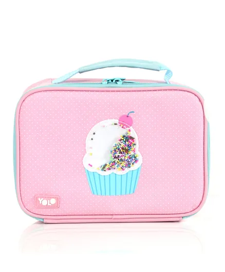 Yolo Suitcase Pencil Case - Cupcake