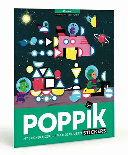 Poppik My Sticker Mosaic Cosmic Multicolour - 750 Stickers