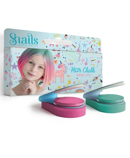 Snails Hair Chalk Unicorn - Pink Turquoise
