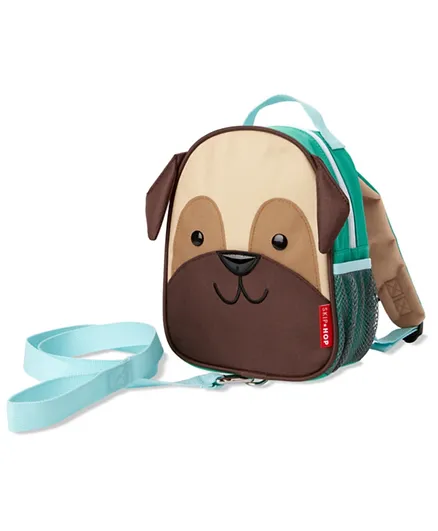 Skip Hop Pug Zoolet Safety Harness Backpack 9 Inches