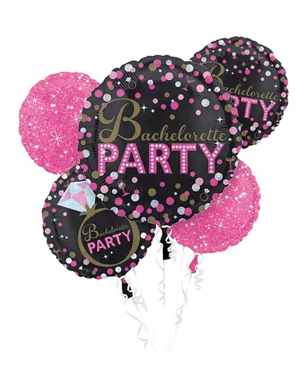 Party Centre Bachelorette Sassy Party Balloon Bouquet - 5 Pieces
