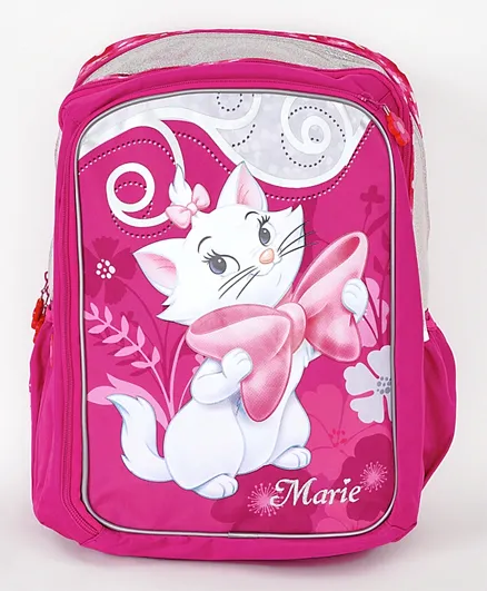 Disney Marie Pink Backpack - 18 Inches