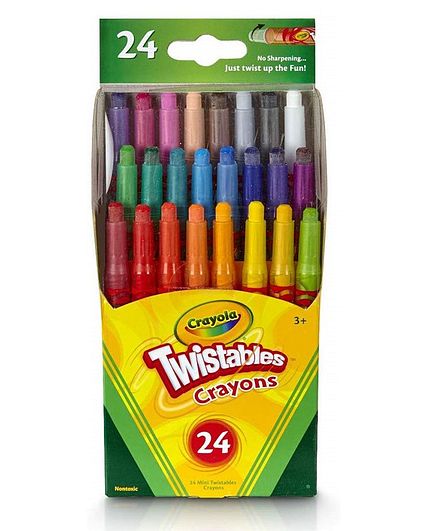 Download Crayola Mini Twistables Crayons Multi Color- 24 Pieces Online in UAE, Buy at Best Price from ...