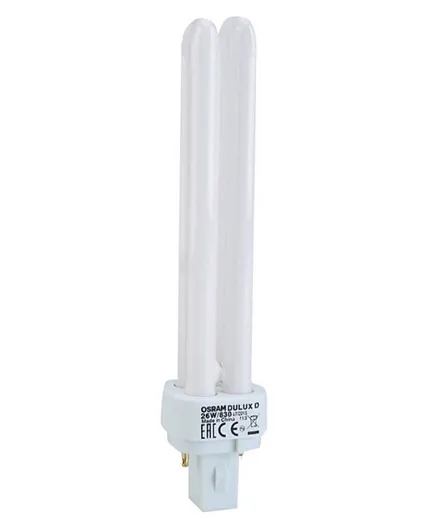 Osram 2 Pin CFL Bulb - Warm White