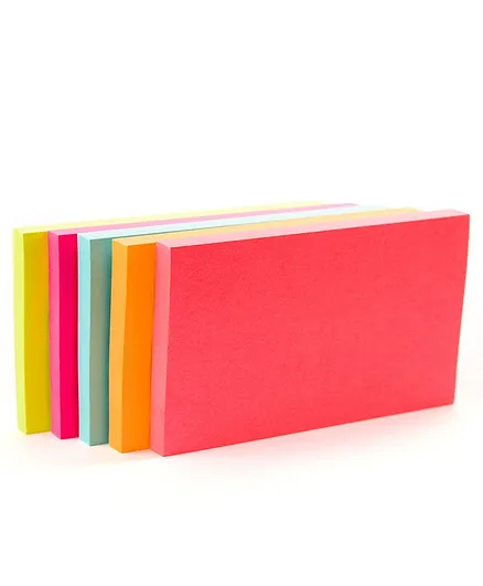 3M Post it Notes Neon Colours - 500 Sheets