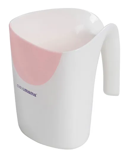 Clevamama ClevaRinse Baby Bath Shampoo Rinse Cup Pink - 500ml