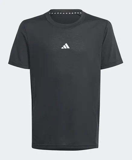 adidas Junior Training Aeroready Graphic T-Shirt - Black
