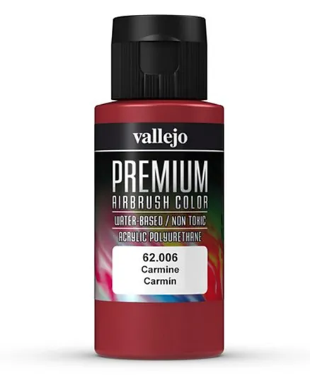 Vallejo Premium Airbrush Color 62.006 Carmine - 60mL