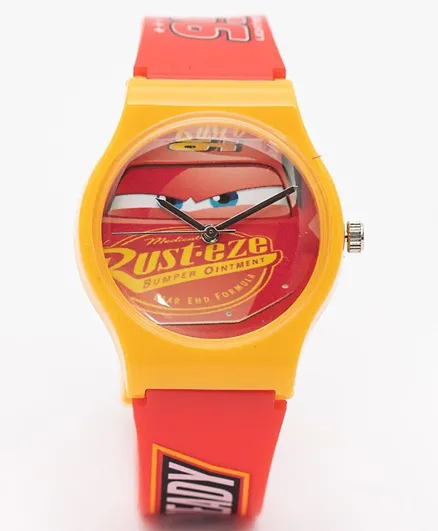 Disney Cars Analogue Watch - Red