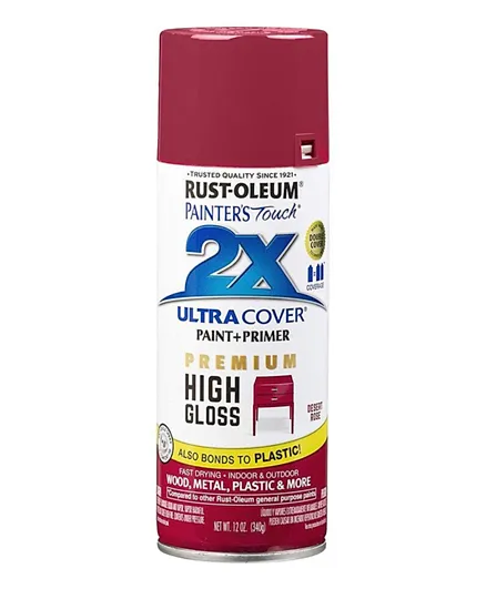RustOleum Painter's Touch 2X Ultra Cover High Gloss Desert Rose - 340g