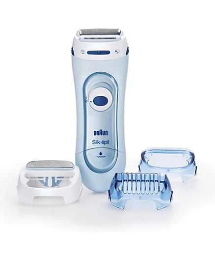 Braun Silk-epil Lady Shaver 5-160 3-in-1 Wet & Dry Electric Shaver - Blue
