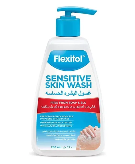 Flexitol Sensitive Skin Wash - 250ml