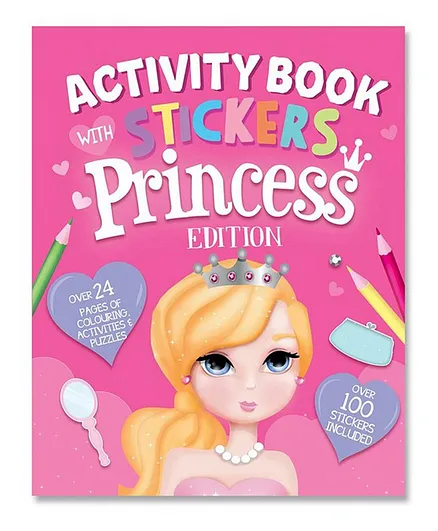 Eurowrap Princess Activity Book - English