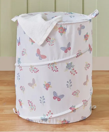 HomeBox Flutterby Gemini Polyester Laundry Hamper
