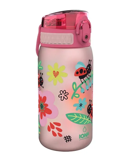 Ion8 Leak Proof Kids Water Bottle Ladybugs - 350ml