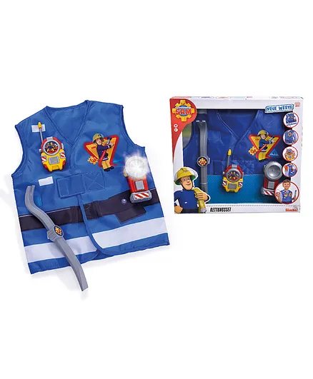 Fireman Sam From Simba Fireman Rescue Set - Blue