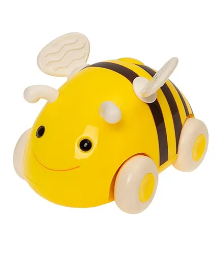 Baybee Friction Powered Cute Bee Shaped Toy Car - Yellow