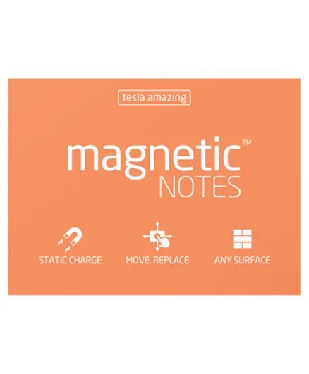 Tesla Amazing Magnetic Notes Peachy -  Medium