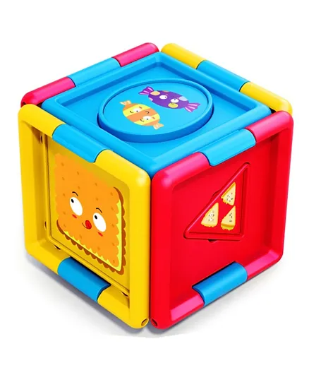 Hola Geometric Shape Stacking Puzzle - Multicolor