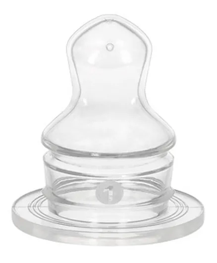 Wee Baby Silicone Orthodontic Teat with Slow Flow