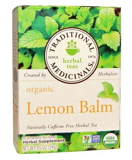 Traditional Meds Lemon Balm - 16 Tea Bags