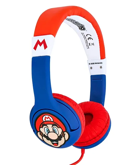 OTL Super Mario On Ear Wired Headphone - Mario
