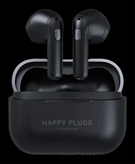 Happy Plugs Hope True Wireless Headphones - Black