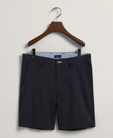 Gant Chino Marine Shorts - Dark Blue
