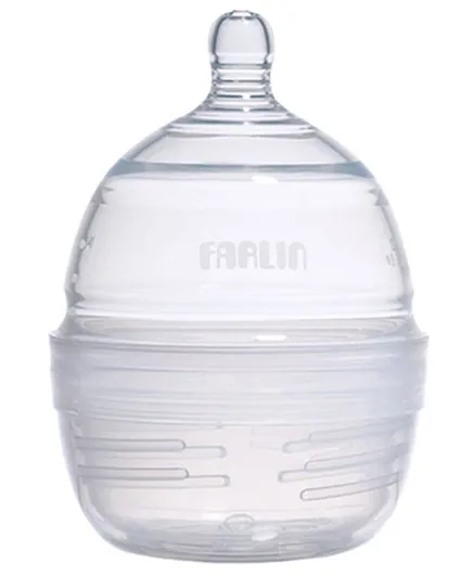 Farlin Space Saving Silicone Bottle - 240 ml