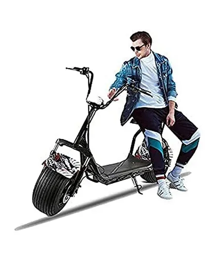 Coco City Harley 60 V Fat Tyre Scooter - Grey