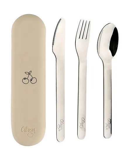 Citron Cutlery Set - Cream