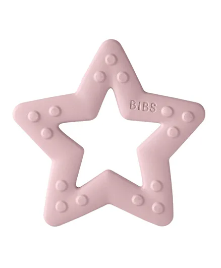 BIBS Baby Bitie Teether Star - Pink Plum