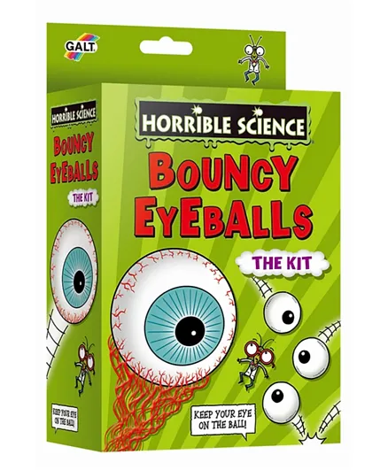 Galt Toys Horrible Science Bouncy Eyeballs Kit - Multicolour