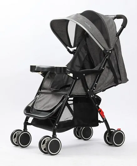 Hababy H3 Baby Stroller - Grey