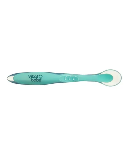 Vital Baby Nourish Start Weaning Silicone Spoons White - 2 Pieces