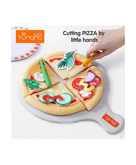 TUMAMA Pretend Play Pizza Making Set