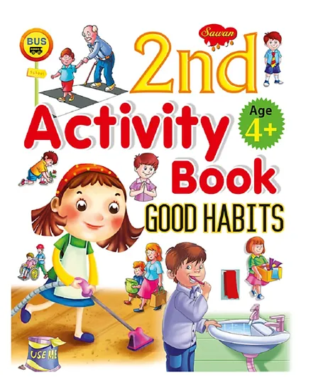 Sawan 2nd Activity Book Good Habits - English
