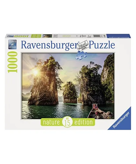 Ravensburger Three Rocks In Cheow Thailand Jigsaw Puzzle Multicolour - 1000 Pieces