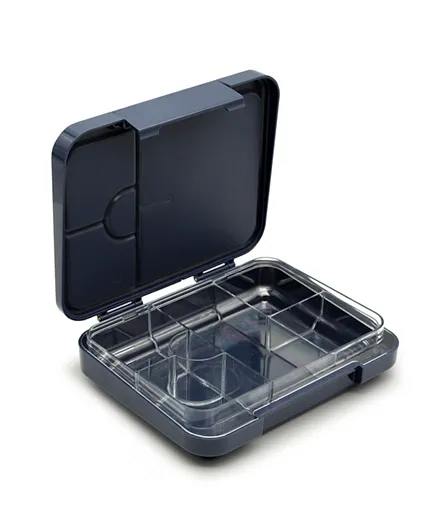 Bonjour Spacemen Tiff 6/4 Compartment Bento Lunch Box -  Blue