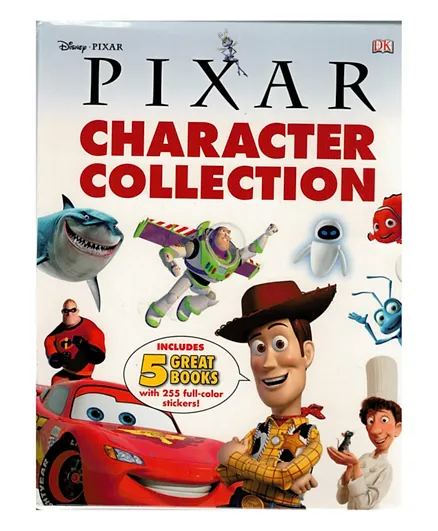 DK Disney Pixar Character Collection - 5 Books Set