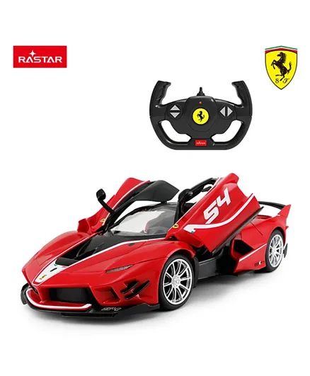 Rastar 1:14 Ferrari FXX K Evo RC Car - Red/Black, Official Licensed Kids Remote Controlled Toy, Ideal Gift