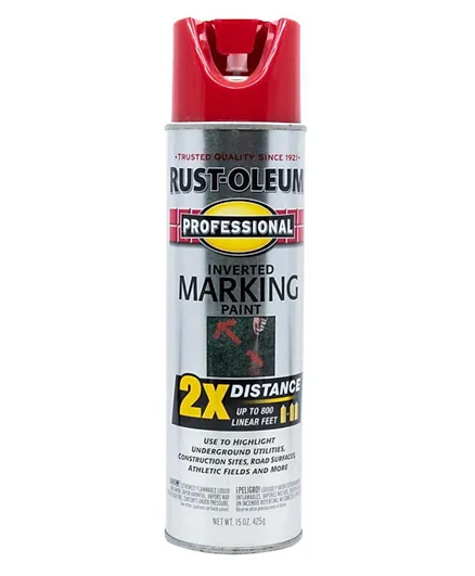 RustOleum Professional 2X Distance Marking Paint Spray - 425g