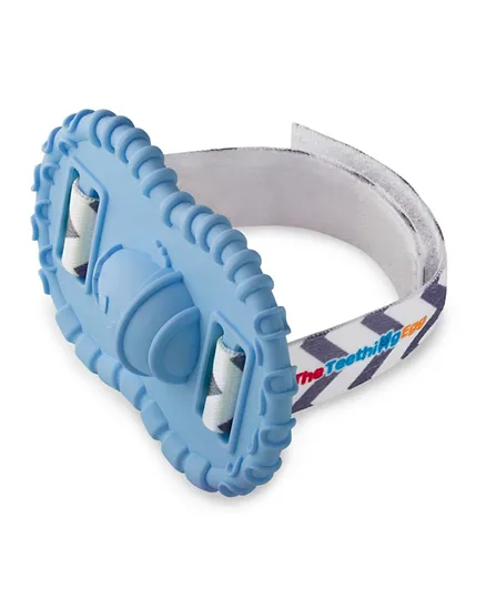 The Teething Egg The Wristie Teether - Blue
