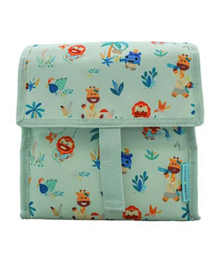 Marcus and Marcus Foldable Insulated Lunch Bag - Jungle