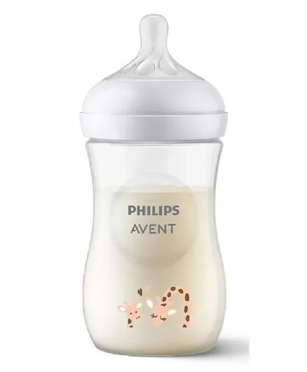 Philips Avent Natural Response Baby Bottle Giraffe - 260 mL
